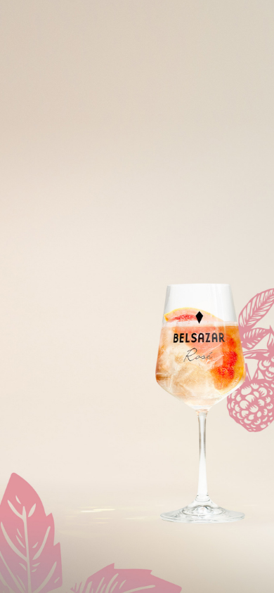 BELSAZAR ROSÉ & TONIC